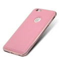 thumbnail image 4 of Iphone 6s  Plus Case,Mignova Ultra Slim Leather Back Case with Metal Bumber Cover for Apple Iphone 6  Plus/6s  Plus (Pink), 4 of 6