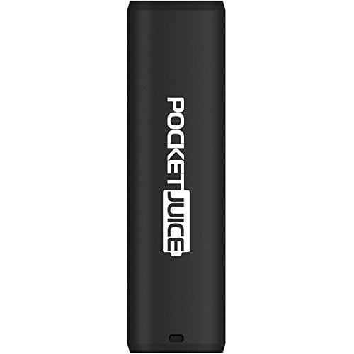 Pocket Juice 2,000mAh Solo Power Bank, Black