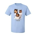thumbnail image 2 of If It's Not a Collie It's Just a Dog Gift | Mens Dog Lover Graphic T-Shirt, Light Blue, Large, 2 of 4