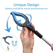 32 Reacher Grabber Tool, ORFELD Handy Trash Claw Grabber Reaching Assist Pick up Tool Blue