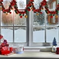 thumbnail image 4 of Festive Christmas Garland With Ball Ornaments And Pom Poms For Tree Decor Flexible And Reusable For Wrapping Around Trees Doors Railings And Fireplaces Easy To Set Up And Maintain, 4 of 6