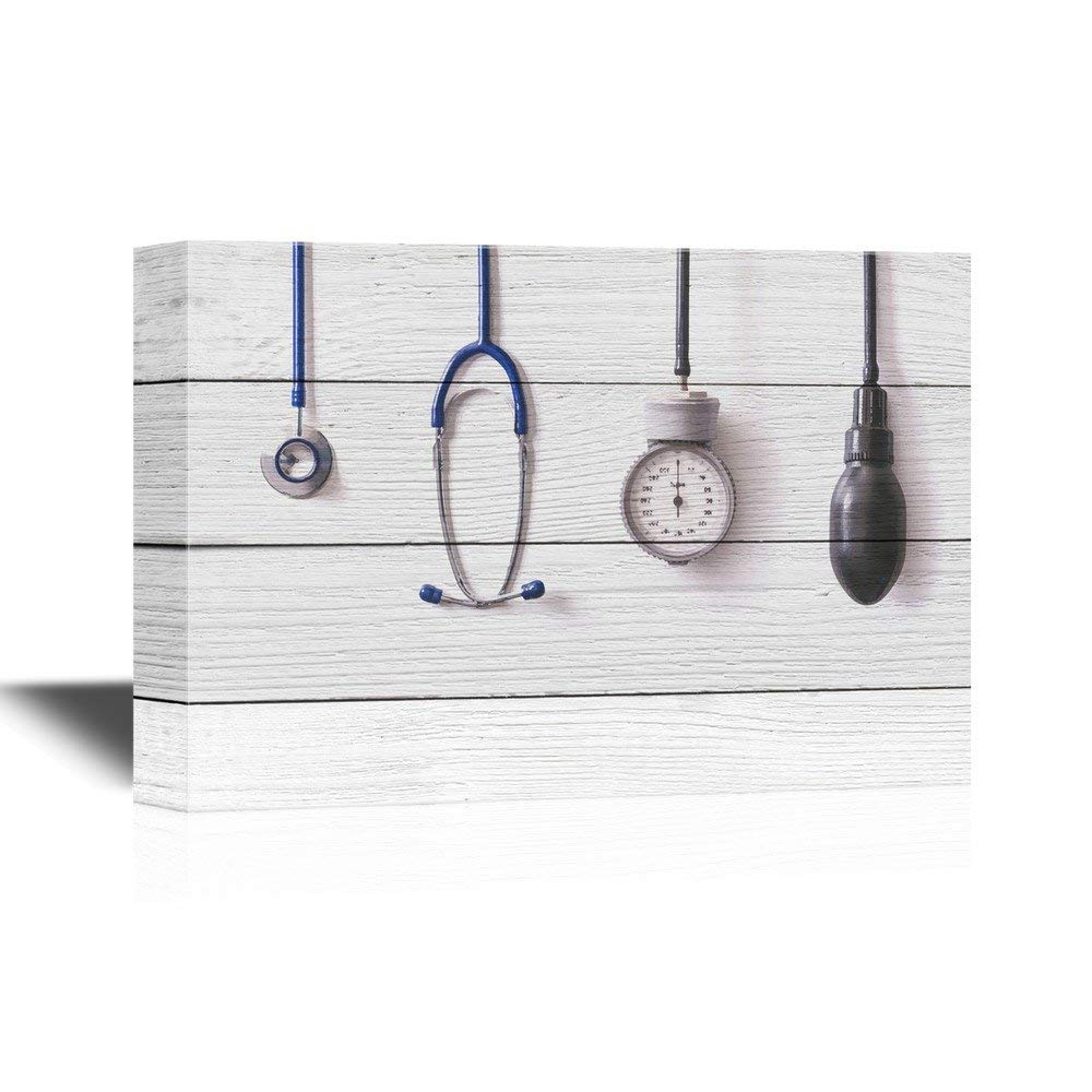 wall26 Clinic Canvas Wall Art Medical Apparatus and Instruments on