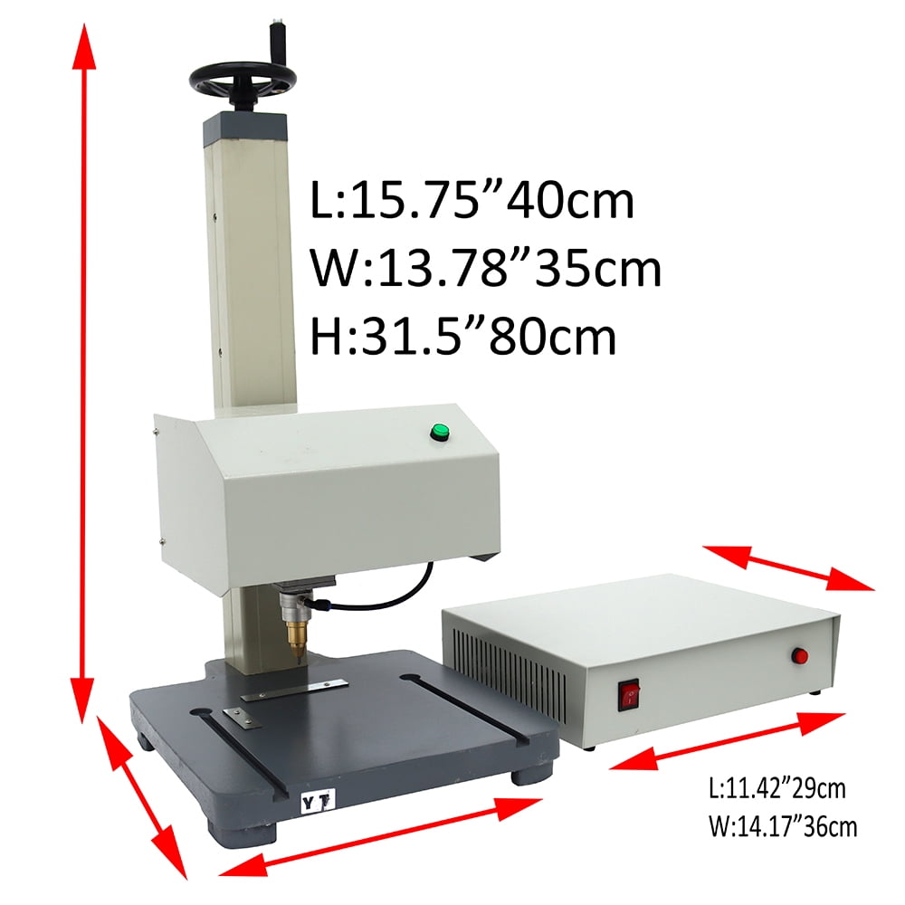EQCOTWEA Pneumatic Marking Machine Metal Engraving Machine Metal Tag Marking Machine 1711 Type 110V