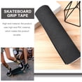 thumbnail image 3 of Onaparter 2 Sheets of Multi-function Skateboard Grip Tapes Skateboard Tape Professional Skateboard Sheet （Black）, 3 of 6