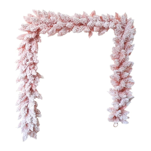 Outdoor Christmas Decorations 70.8In Christmas Simulation Pvc Flocked Rattan Decorations Christmas Decorations Wall