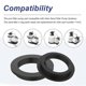 thumbnail image 4 of 2Pc Replacement Pool L-Shape O-Ring for intex 11412 26323CA Sand Filter Pump Motor Rubber Repair Replacement Durable Replacement, 4 of 5