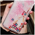 thumbnail image 2 of IBAOLE Liquid Quicksand Case for iPhone 11 Pro, Glitter Shinny Sequins Cosmetic Eye Shadow Box Soft TPU Bumper Hard Back Shockproof Protective Case (Cosmetic Pink, iPhone 11 Pro), 2 of 7
