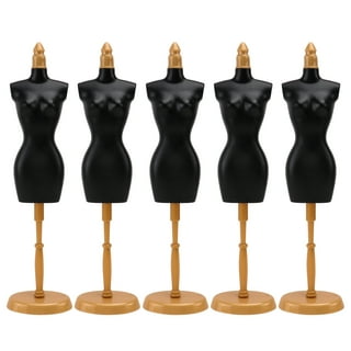 Toyvian 24 Pcs Doll Clothes Mannequin Doll Dress Form Robe Clothes Gown  Display Forms Mannequin Model Stand Mannequin Dress Stand Dollhouse Clothes