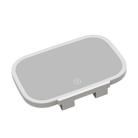 Vanity Mirror with Lights Car Sun Visor Make-Up Mirror Led Light Car Passenger Visor Vanity Mirror Hd Car Make-Up Mirror Mirror with Lights,Led Light Bulb,Led Lights for Car