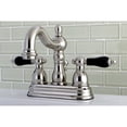 thumbnail image 5 of Kingston Brass KB1608PKL 4 in. Centerset Bathroom Faucet, Brushed Nickel, 5 of 7