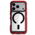 thumbnail image 1 of Funda Case GHOSTEK Atomic Mag para iPhone 17 PRO MAX Aluminio Roja Transp, 1 of 9
