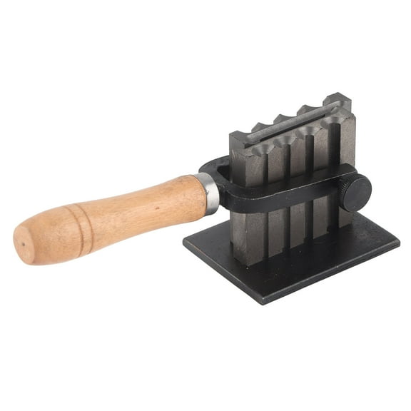 Jewelry Making Chisel, Mold, Reversible for Sheet Bar Gold Silver Casting