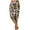 B_Brown Activewear Yoga Pants, variant on KIJBLAE Women's Summer Capri Pants Camouflage Print Cropped Harem Pants Stretch Loose Drawstring Trousers Pockets Plus Size 3/4 Length Pants Dark Gray XL