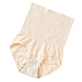 thumbnail image 4 of Fajas para mujer, cintura alta, calzoncillos de algodón, abdomen, corsé, beige Vogacara AP001085-03, 4 of 7