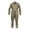 Khaki, variant on Flame Resistant FR Coverall - 88% C / 12% Nylon (Large, Dark Grey)