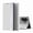 White, variant on Dteck Flip Wallet Case for iPhone 16 Plus Phone Case, PU Leather PC Bumper Magnetic Folio Kickstand Cover for Boy Girl Women Men, White