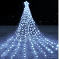 thumbnail image 1 of Oycbuzo Christmas Star String Lights Outdoor 13FT 246LED 8Modes for Holiday Party Yard Garden Decor-White, 1 of 7