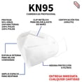 thumbnail image 2 of Cubrebocas Kn95 Certificado Precio Mayoreo 50 Piezas Iusa N95, 2 of 5