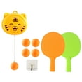 thumbnail image 1 of Entrenador de tenis de mesa colgante shamjiam Ejercitador Interior Adultos Práctica Principiantes Niños Tigre 2 5 bolas, 1 of 8