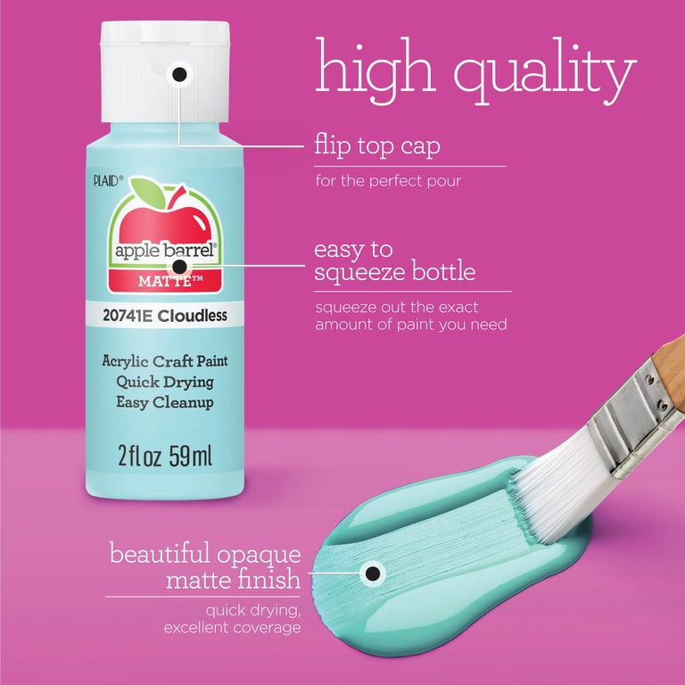 Apple Barrel Seaside Marina Paint Set, 12 Colors, 2 fl oz photo 3