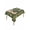 Green, variant on Brown Giraffe Rectangle Tablecloth, Love Heart Spring Floral Botanical Waterproof & StainResistant Tablecloth, Washable Oil-proof Table Cover for Dining/Party/Wedding/Camping/Buffet 52x70 In