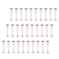 thumbnail image 1 of Paquete de 30 vasos desechables de plástico con para copas de champán para , suministros para fiestas - oro and rosa Oro rosa, 1 of 9
