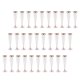 thumbnail image 1 of Paquete de 30 copas, , clásicas, premium, , copas de champán, plástico desechable para suministros de , cócteles, - oro and rosa Oro rosa, 1 of 9