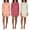 Set 4, variant on 3 Pack: Women's Nightshirt Long Sleeve Ultra-Soft Print Nightgown Sleep Dress (Available In Plus Size)
