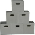 thumbnail image 4 of Household Essentials 84-1 6 Pack Cubby Bins, 4 of 5