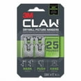 thumbnail image 7 of Claw Drywall Picture Hanger, Holds 25 Lbs, 4 Hooks And 4 Spot Markers, Stainless Steel | Bundle of 5 Packs, 7 of 7