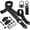 Black, variant on Premium 2 Point Sling with Adjustable Quick-Detach Swivels and QD Sling Mount - Fast Thumb Loop Rifle Straps Included