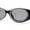 Black White - Black, variant on Womens Jewel Rhinestone Oval Glitter Concave Mid Temple Sunglasses Black White - Black