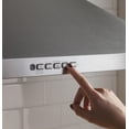 thumbnail image 3 of GE® 36" Wall-Mount Pyramid Chimney Hood, 3 of 5