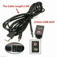 thumbnail image 2 of OPAL- Audio Usb 3.5Mm Aux Adapter Dash Flush Mount Panel W/1.5M Cable For Car Boat H, 2 of 6