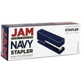 thumbnail image 3 of JAM Paper Office & Desk Set, 1 Navy Blue Stapler & 1 Blue Staples, 2 Pack, 3 of 4