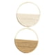 thumbnail image 1 of Decoración de pared bohemia Chic Boho decoración decorativa tejida a mano hecha a mano redonda para baño sala de estar Oficina accesorios para el y Beige Gloria escultura mural bohemia, 1 of 9