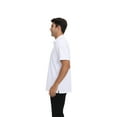 thumbnail image 6 of Zfeel Breathable Polyester Polo for Men, Short Sleeve Collared Classic Polo Shirt, White, 4XL, 6 of 6