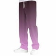 thumbnail image 4 of Fancifize Sweatpants for Girls Boys Soft Fleece Color Block Straight Leg Pants Drawstring Elastic Active Joggers Athletic Outdoor Trousers with Pockets 4-15 Years, 4 of 5