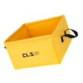 thumbnail image 1 of Cubo Portátil Zulema Lavabo Plegable Amarillo, 1 of 8