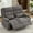 Grey, variant on Recliner Loveseat with Cup Holders, Manual Reclining Sofa Love Seat for Living Room