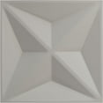 thumbnail image 5 of Ekena Millwork 19 5/8"W x 19 5/8"H Haven EnduraWall Decorative 3D Wall Panel, UltraCover Satin Blossom White (Covers 2.67 Sq. Ft.), 5 of 6