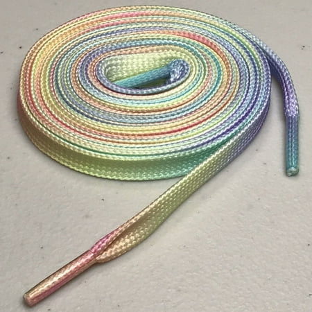 

1 Pair 5/16 inch Flat Shoe Laces Strings Replacement for Sneakers Athletic Shoes