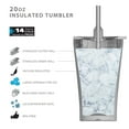 thumbnail image 7 of Zak Designs 20 oz. Travel Straw Tumbler Alfalfa Vacuum Insulated Stainless Steel with Silicone Straw and Splash-Proof Lid for Cold Drinks, 7 of 7