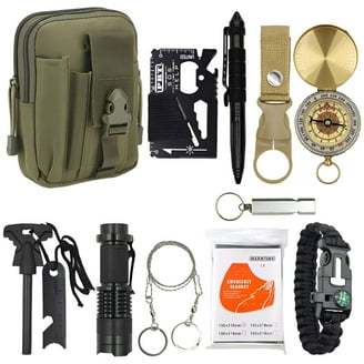 Survival Kit, 262Pcs Survival Gear and Supplies with First Aid Kit