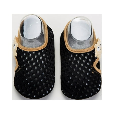 

eczipvz Boys Sneakers Children Cute Knitted Kids Boys Girls Non Slip Lightweight Toddler Walking Running School Kids Shoes Black