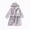 R253-Grey, variant on NOLDARES Girls Boys Fleece Hooded Robes Kids Warm Bath Robe for Girls Soft Fuzzy Bathrobe,Pink,5-6 Y