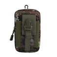 thumbnail image 5 of Riñonera de lona con cremallera para hombre, bolso para teléfono móvil, monedero con hebilla de camuflaje, bolso para teléfono móvil, riñonera con cinturón, 5 of 5