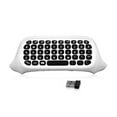 thumbnail image 1 of Teclado de chatpad 2.4G Mini teclado inalámbrico Chatpad con conector de audio de 3.5 mm Reemplazo del teclado del mensaje de chat para XBox One / Slim / Elit Controller Blanco Meterk  Teclado de chatpad, 1 of 6