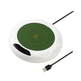 thumbnail image 1 of ZheElen Mug Heater For Coffee Milk Tea Hot Chocolate Electric Smart Coffee Warmer Weight Activated Keeps Drink Warm Ceramic Cups, 1 of 6