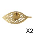 thumbnail image 1 of 2x Candeliere Dorada Estatua de Candeliere Soporte de Té Candeliere de Hierro para de Pilar Luz de Hotel Inauguración 2 piezas, 1 of 8
